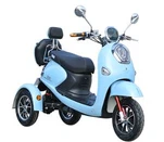 Þriggja hjól rafmagns hjólahjól fyrir fullorðna